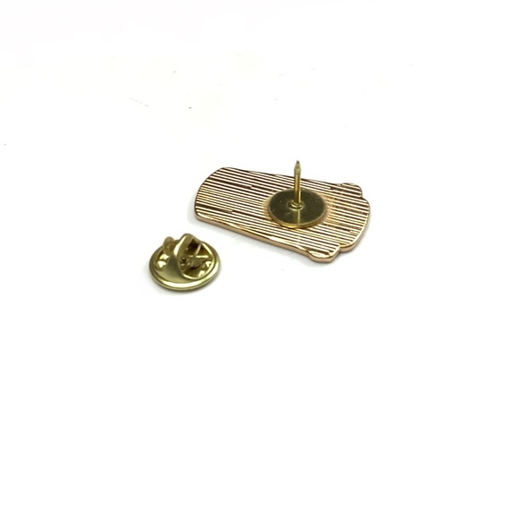Latte Love Enamel Pin Brooch - Picture 2 of 8